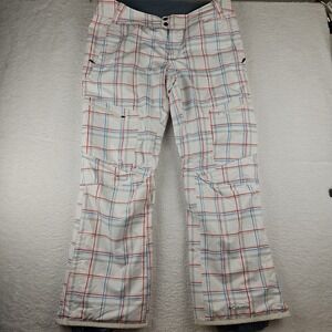 Columbia Ski‎ Pant Womens XL High Volt Omni-Heat Tech Winter Snowboard Plaid